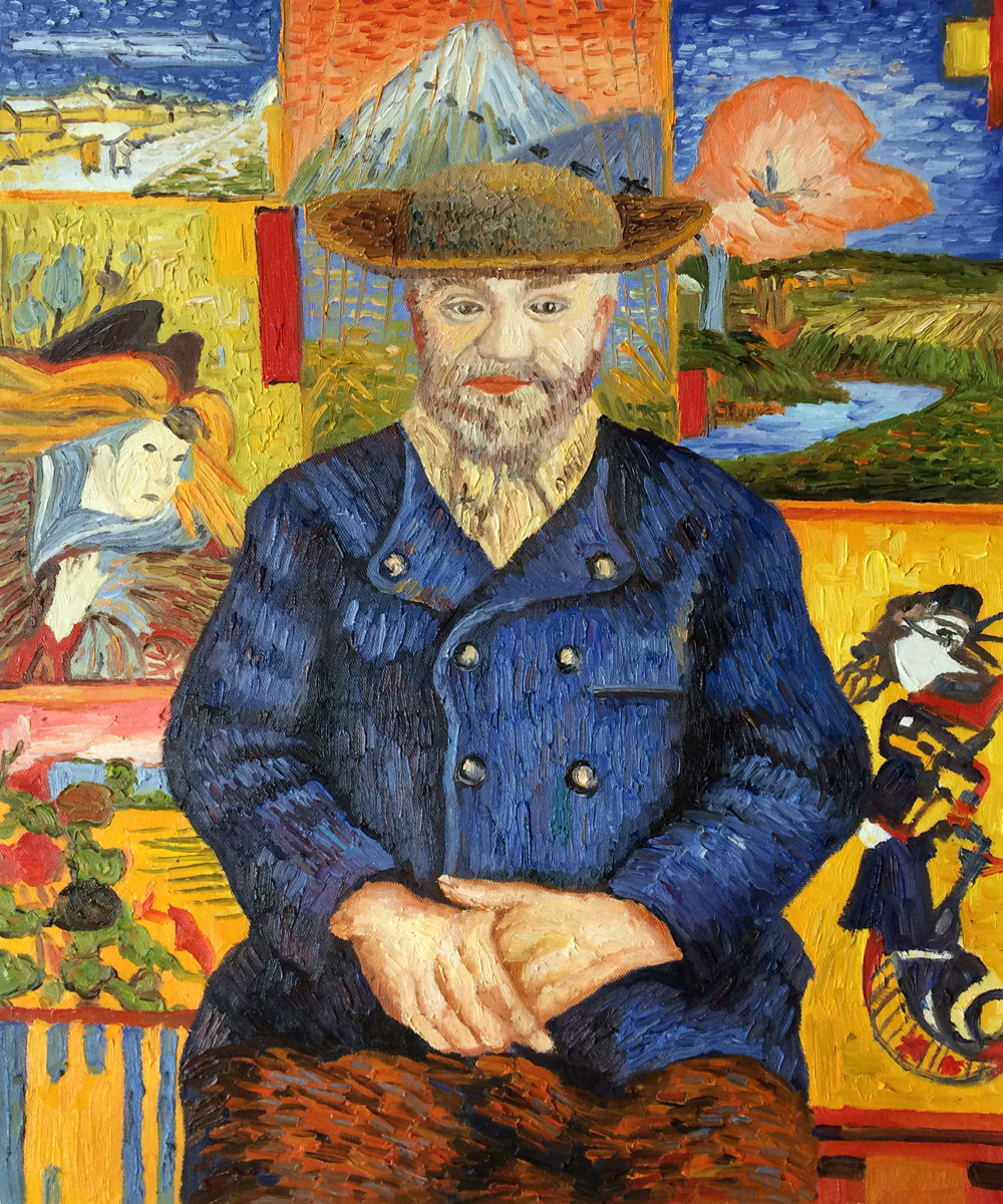 Portrait of Pere Tanguy - Van Gogh Painting On Canvas